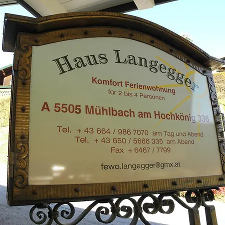 Ferienwohnung Langegger Apartment *